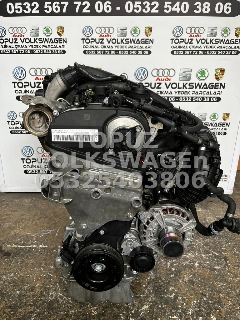 VOLKSWAGEN TAYRON 1.5 TSİ ACT DPC DAD ORJİNAL ÇIKMA DOLU MOTOR