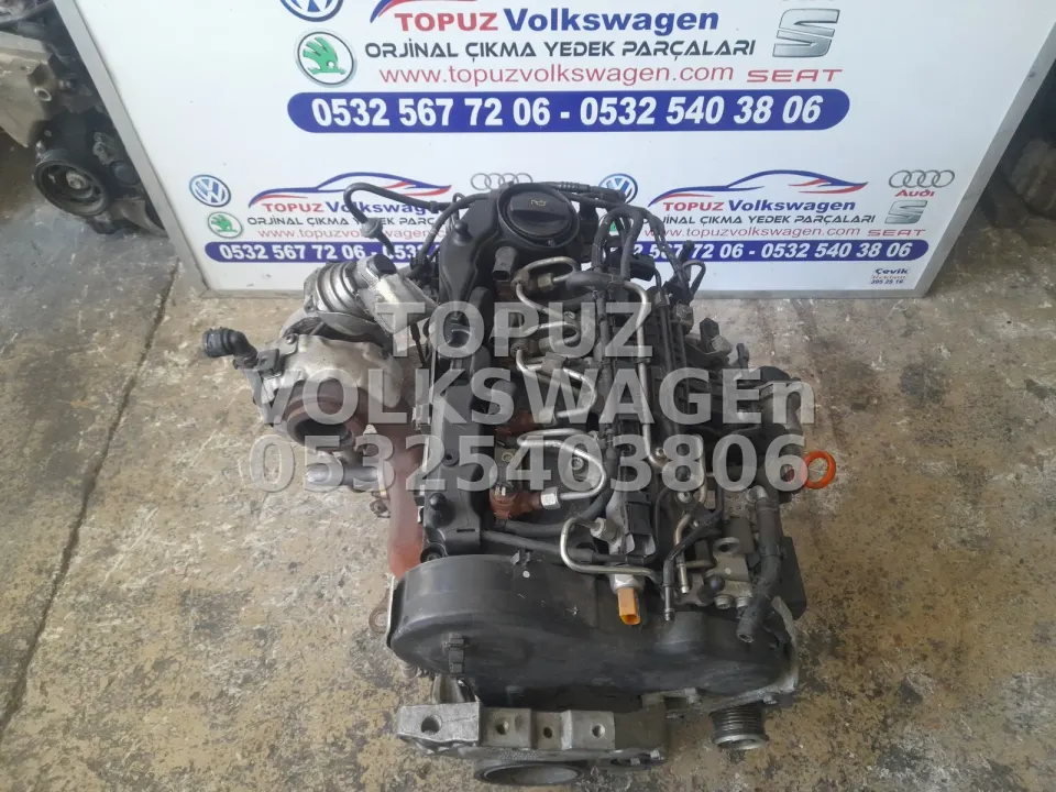 Audi A3 1.6 Tdi Cay Çıkma Motor