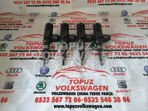 Audi A3 2.0 Tdi BKD Motor Bosch Çıkma Enjektör Takımı 03G130073G