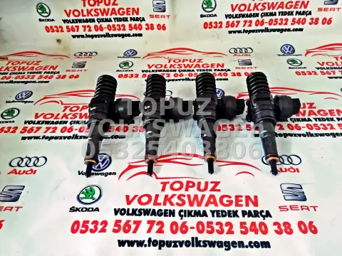 Seat Leon 1.9 Dizel BXE BKC Motor Çıkma Orjinal Enjektör Takımı 038130073AG