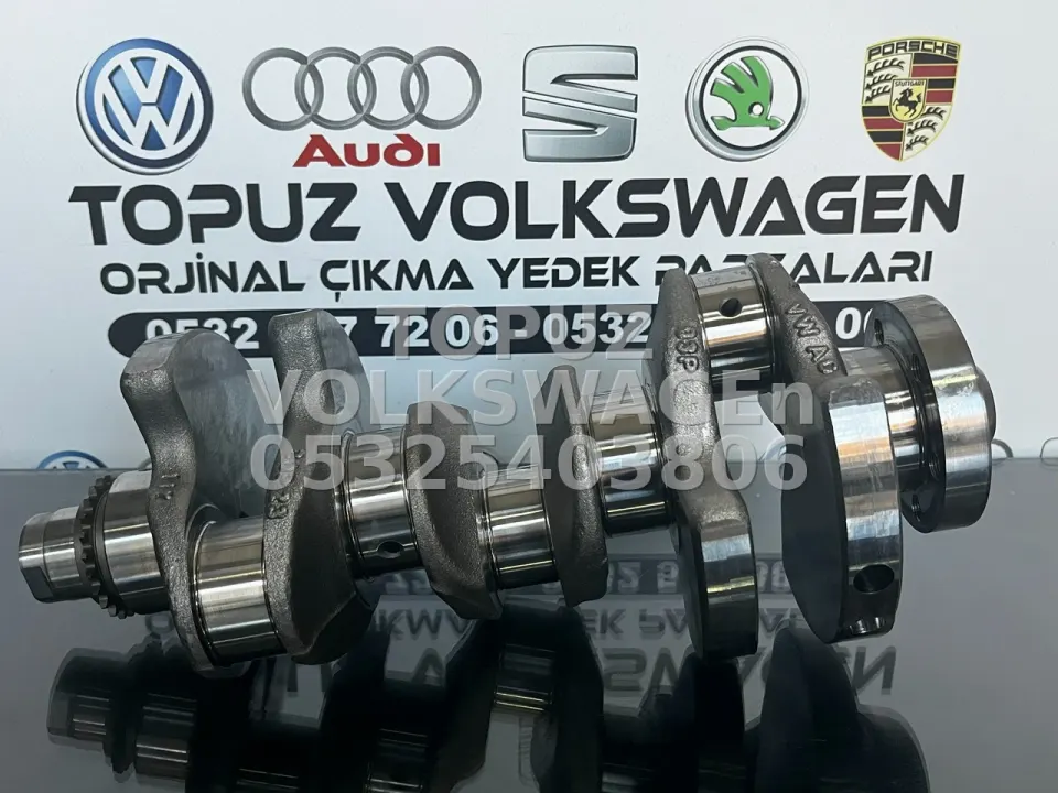 SKODA FABİA 1.2 TDİ CFW MOTOR 03P105021A KODLU SIFIR STANDART ORJİNAL KRANK MİLİ 03P