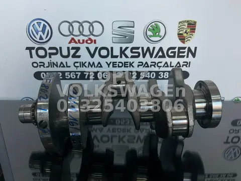SKODA FABİA 1.2 TDİ CFW MOTOR 03P105021A KODLU SIFIR STANDART ORJİNAL KRANK MİLİ 03P küçük görsel