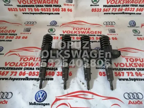 Volkswagen Golf 5 2.0 Tdi BKD Motor Bosch Çıkma Enjektör Takımı 03G130073G