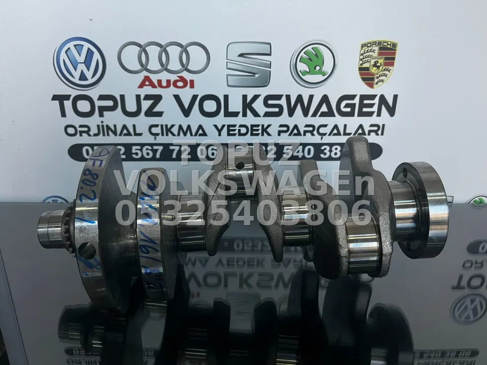 VOLKSWAGEN POLO 1.2 TDİ CFW MOTOR 03P105021A KODLU SIFIR STANDART ORJİNAL KRANK MİLİ 03P
