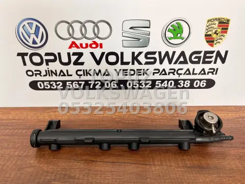 VOLKSWAGEN POLO CLASSİC 1.6 BENZİNLİ AFT 100LÜK BENZİN ENJEKTÖR KÜTÜĞÜ 037133317N küçük görsel