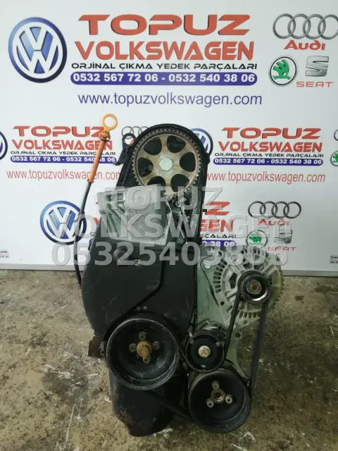 Volkswagen Polo Classic Klasik 1.6 Benzinli 75 lik ALM Çıkma Orjinal Dolu Komple Motor